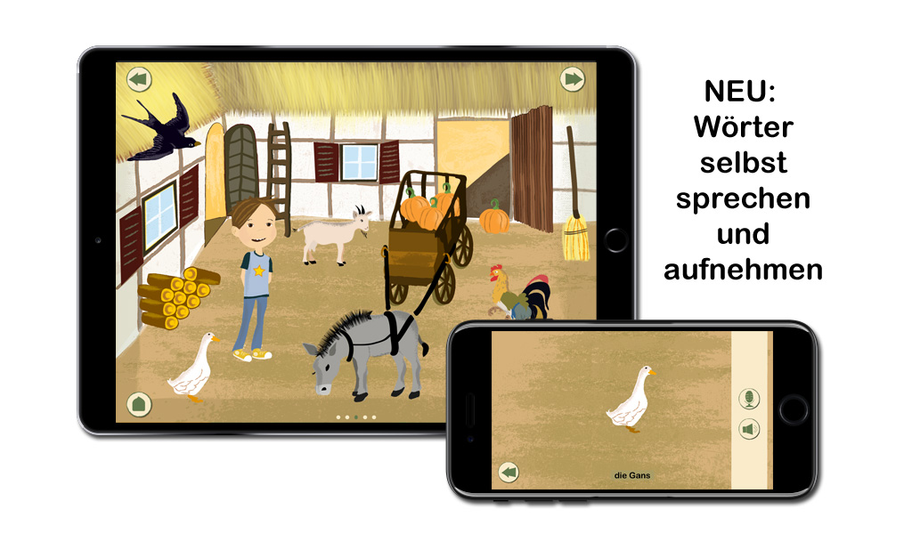 KinderApp: Apps für Kinder - Sprechen lernen und Sprachentwicklung